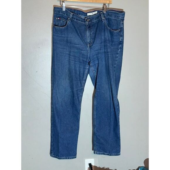 Tommy Hilfiger Jeans - Size 16R - Blue 100% Cotton - Picture 1 of 5